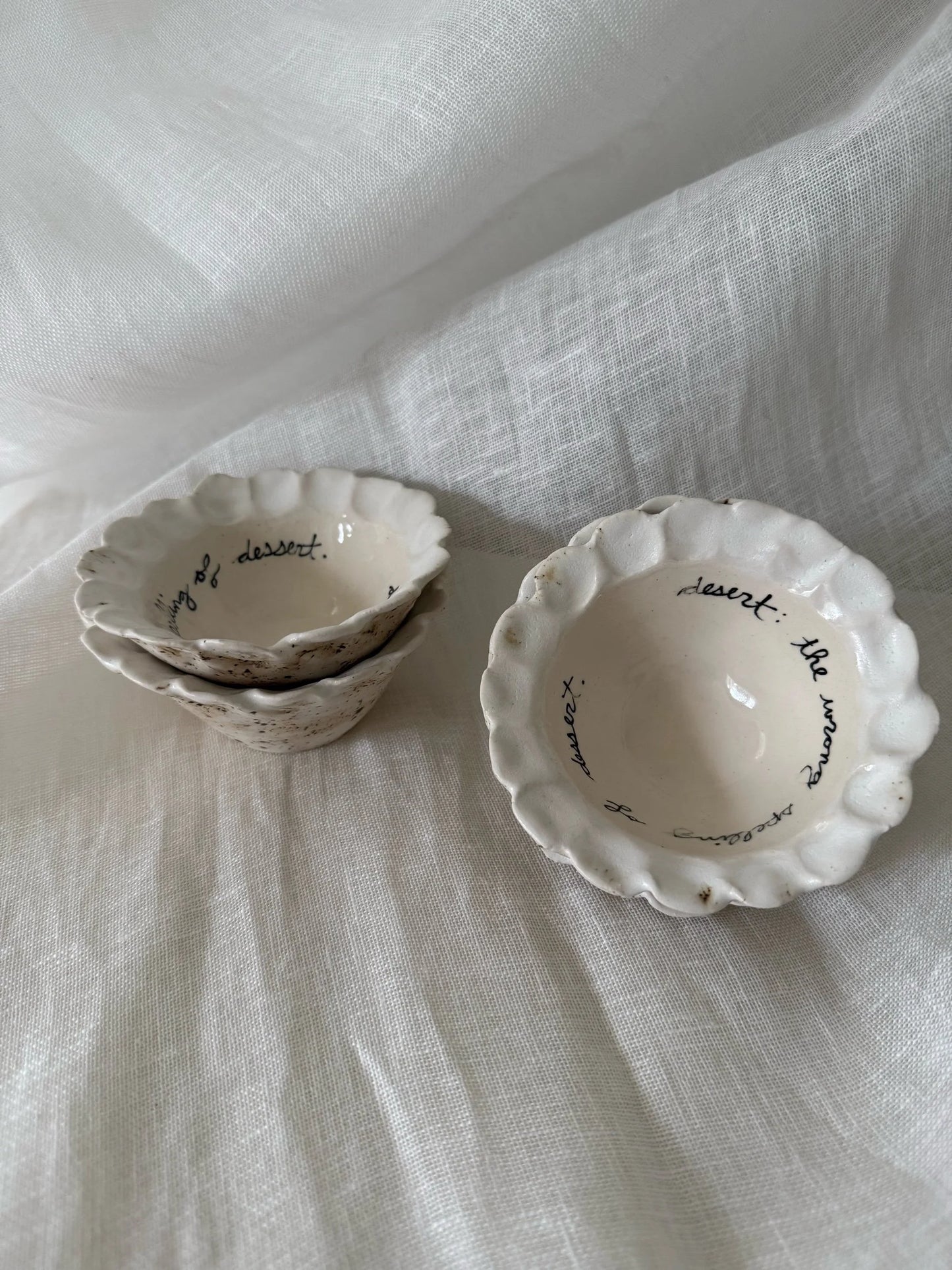 single scoop dessert bowl