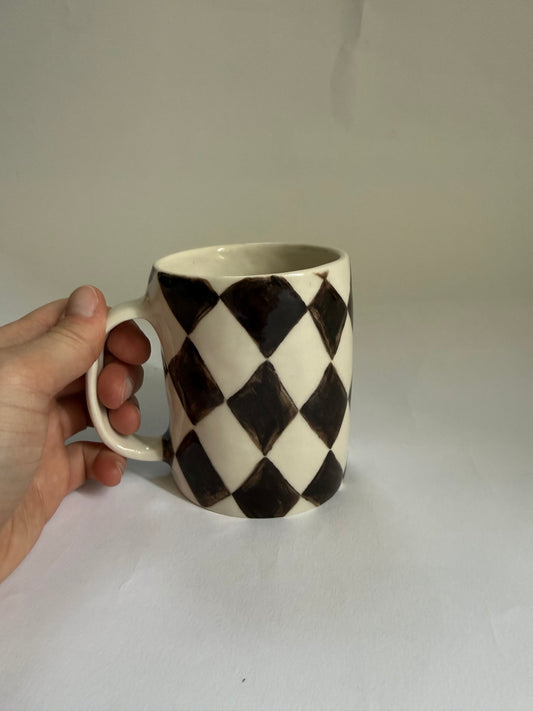 diner mug in diamond