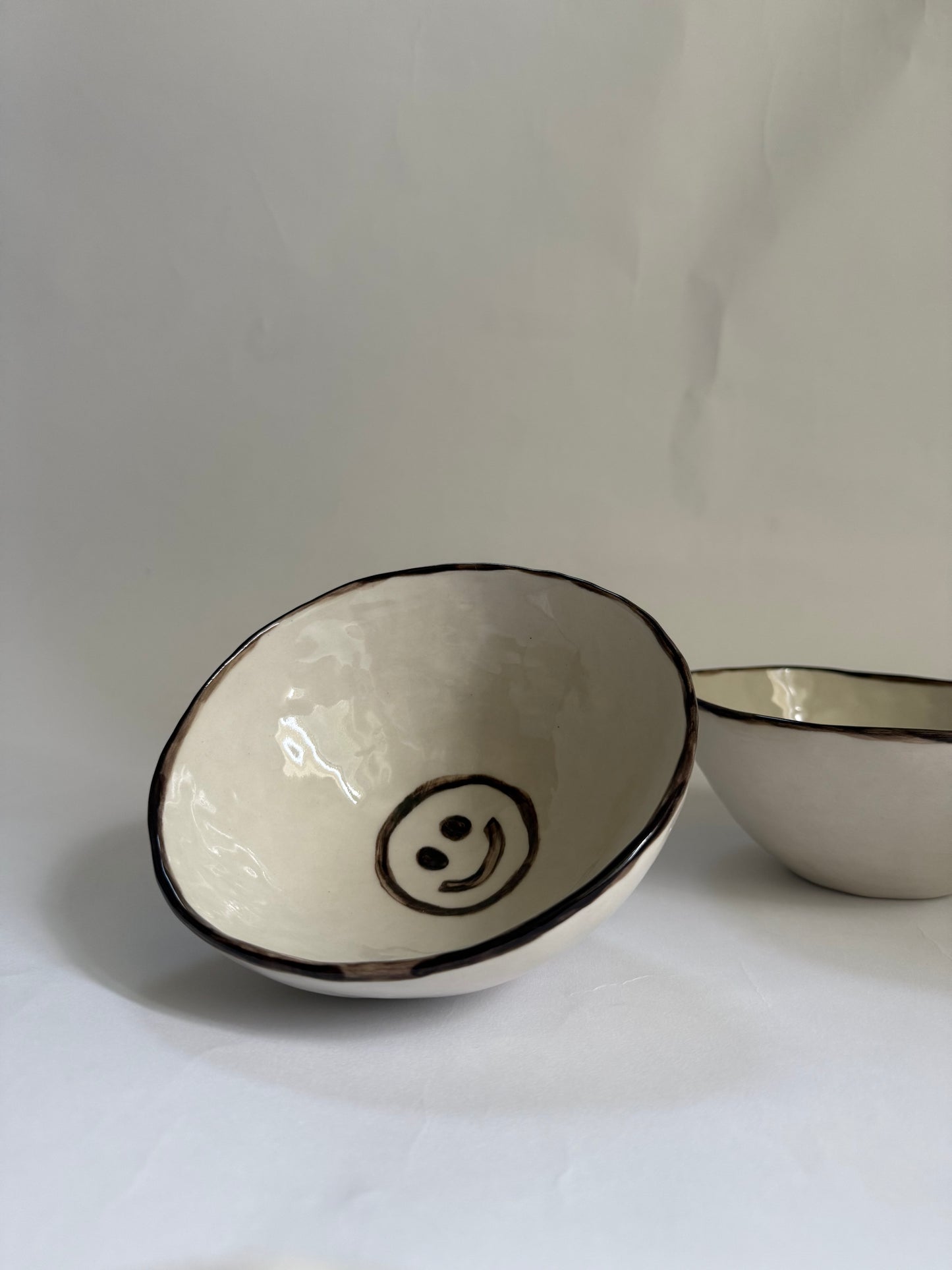 smile cereal bowl