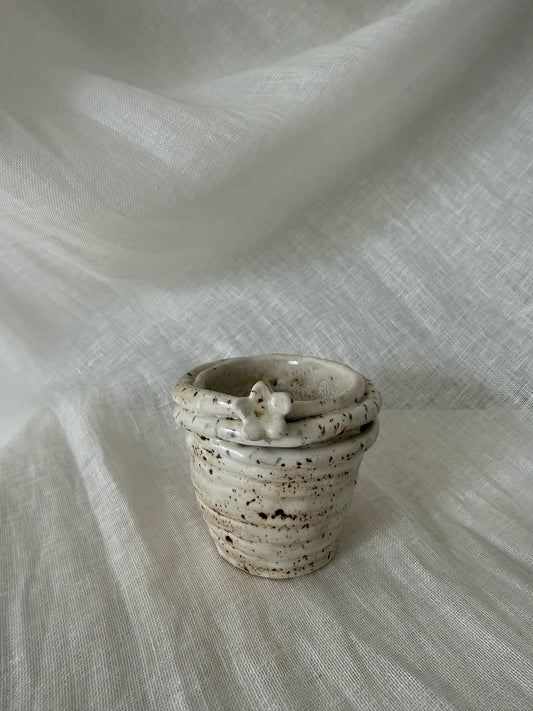double wrap bud vase