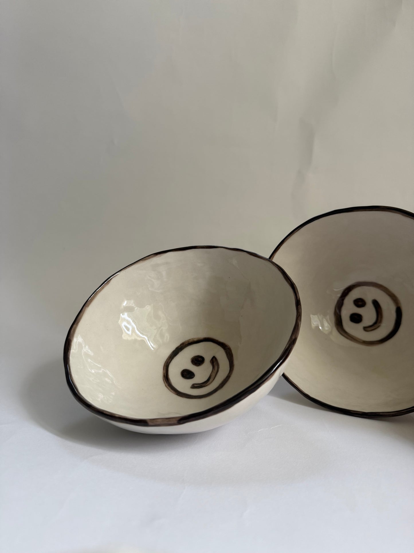 smile cereal bowl