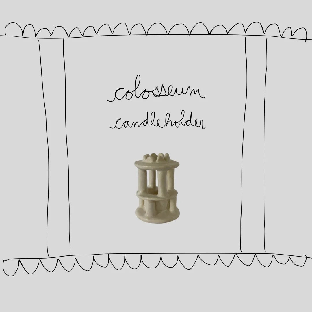 colosseum candle holder