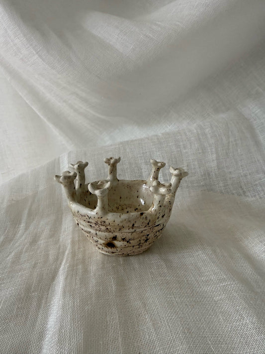 flower crowned bowl