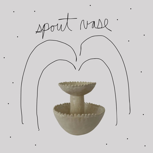 spout vase