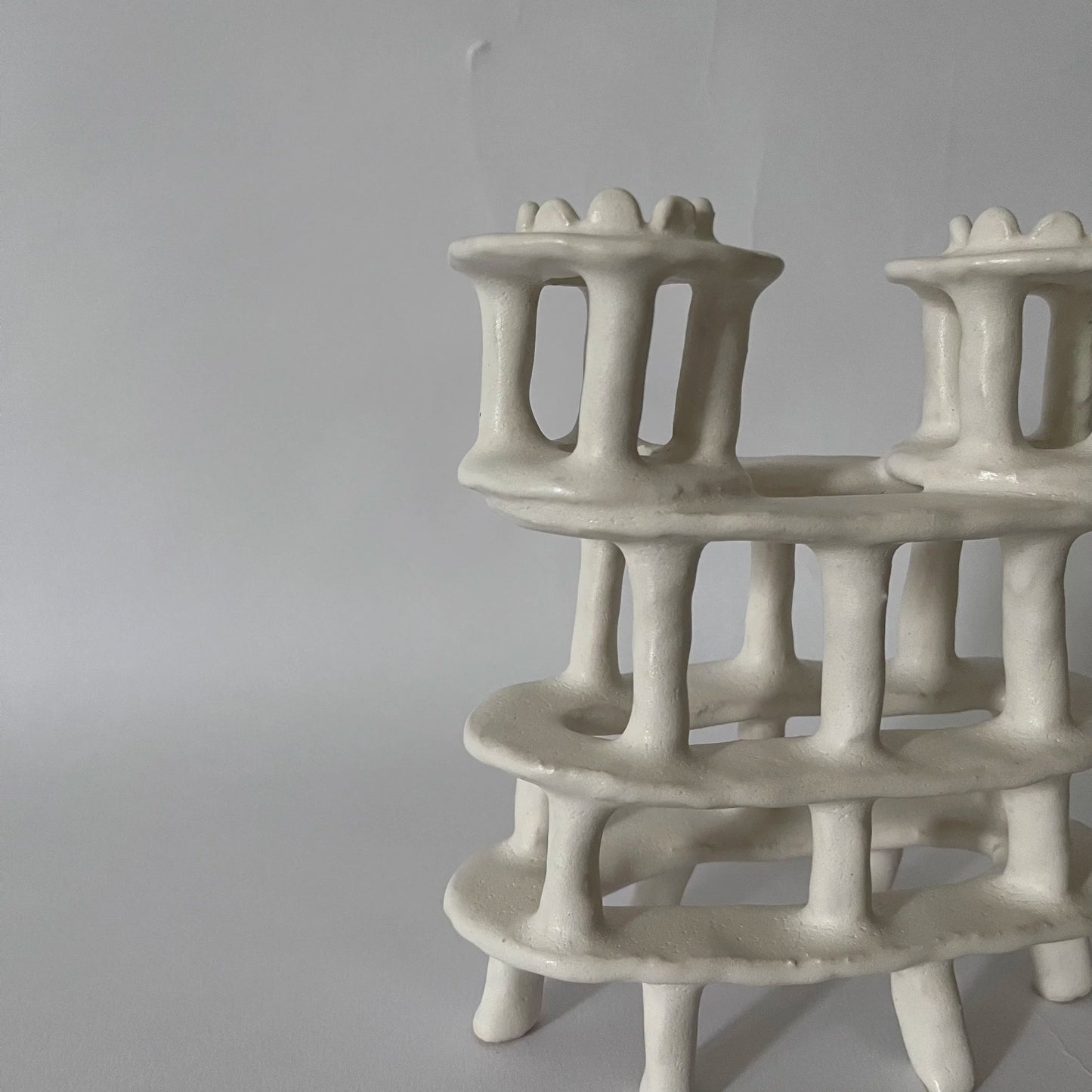 double colosseum candleholder