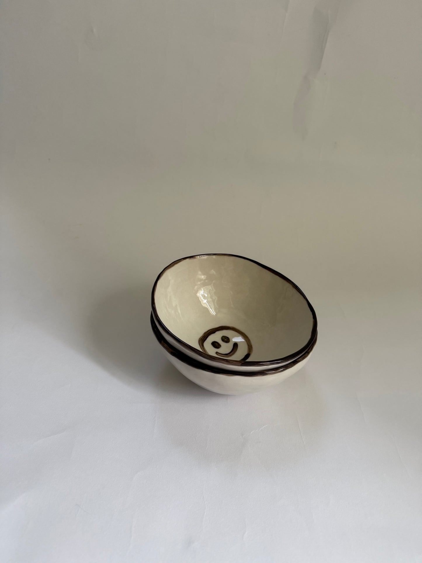 smile cereal bowl