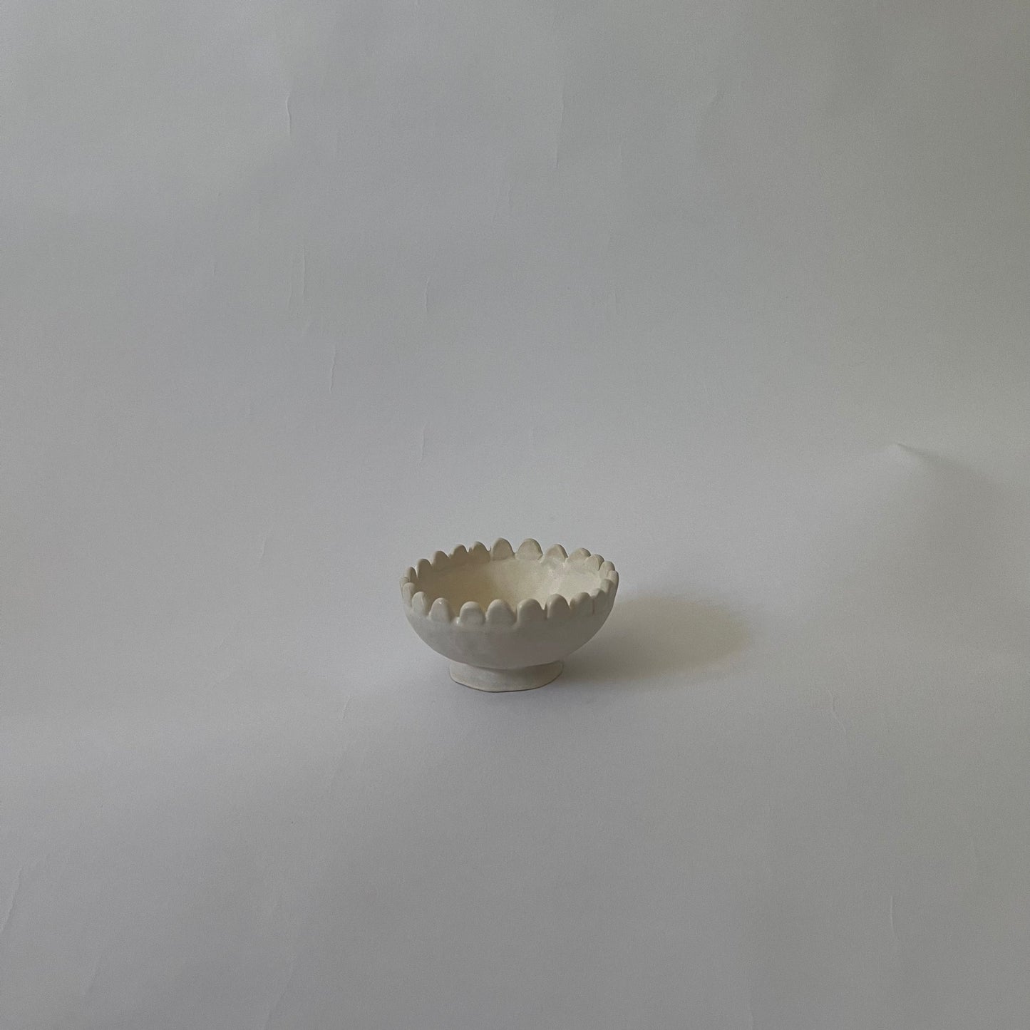 petite footed bowl